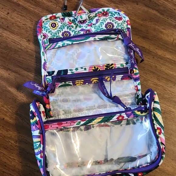 Vera Bradley cosmetic travel case - Picture 2 of 4